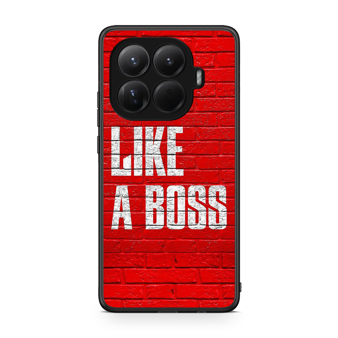Xiaomi 15T Pro Like A Boss θήκη από τη Smartfits με σχέδιο στο πίσω μέρος και μαύρο περίβλημα | Smartphone case with colorful back and black bezels by Smartfits