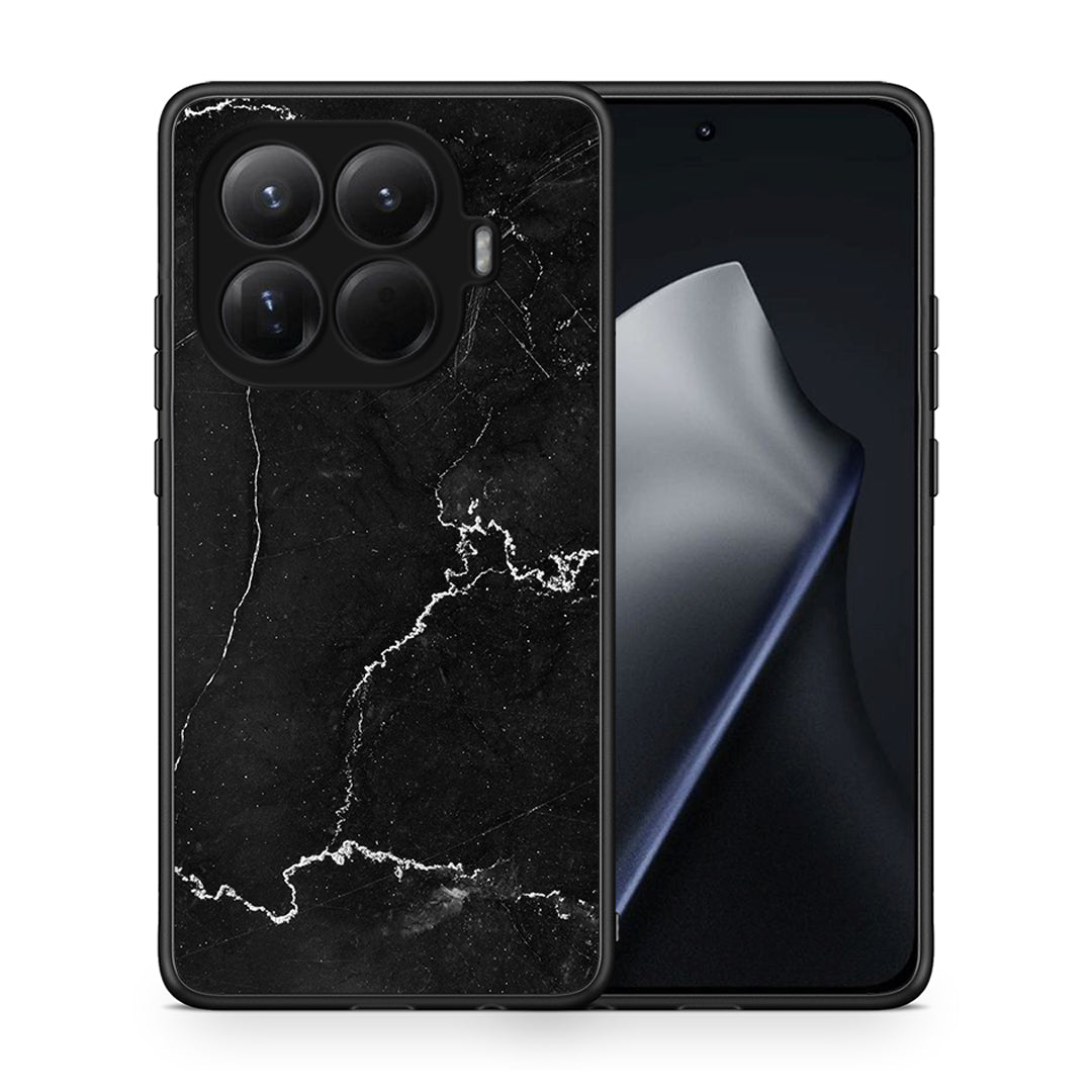 Θήκη Xiaomi 15T Pro Marble Black από τη Smartfits με σχέδιο στο πίσω μέρος και μαύρο περίβλημα | Xiaomi 15T Pro Marble Black case with colorful back and black bezels