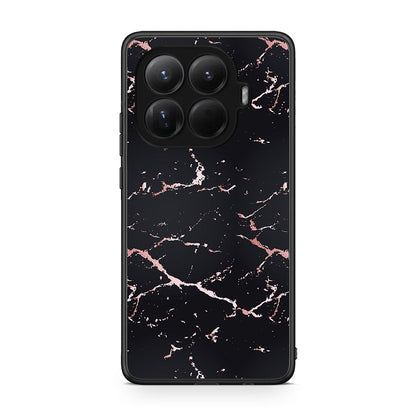 4 - Xiaomi 15T Pro Black Rosegold Marble case, cover, bumper