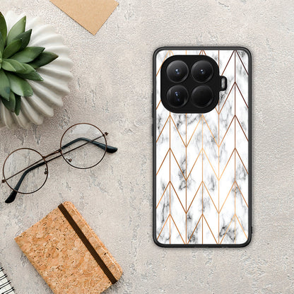 Marble Gold Geometric - Xiaomi 15T Pro θήκη