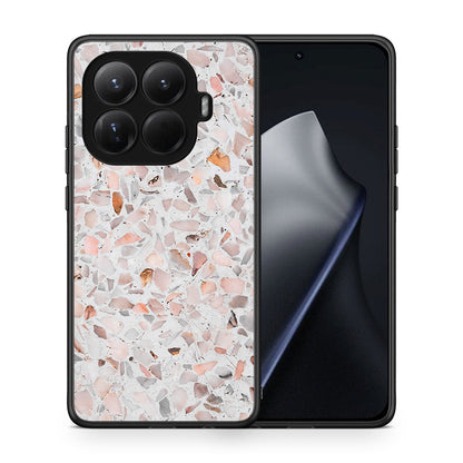 Θήκη Xiaomi 15T Pro Marble Terrazzo από τη Smartfits με σχέδιο στο πίσω μέρος και μαύρο περίβλημα | Xiaomi 15T Pro Marble Terrazzo case with colorful back and black bezels