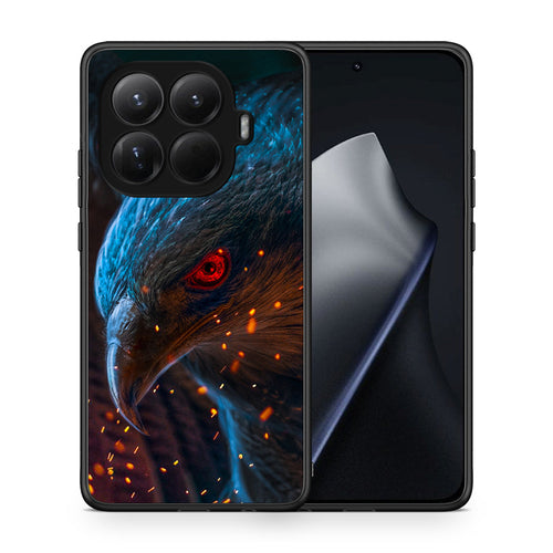 Θήκη Xiaomi 15T Pro Eagle PopArt από τη Smartfits με σχέδιο στο πίσω μέρος και μαύρο περίβλημα | Xiaomi 15T Pro Eagle PopArt case with colorful back and black bezels