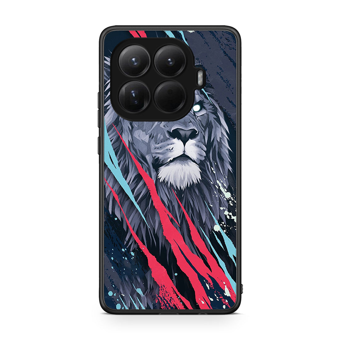 4 - Xiaomi 15T Pro Lion Designer PopArt case, cover, bumper