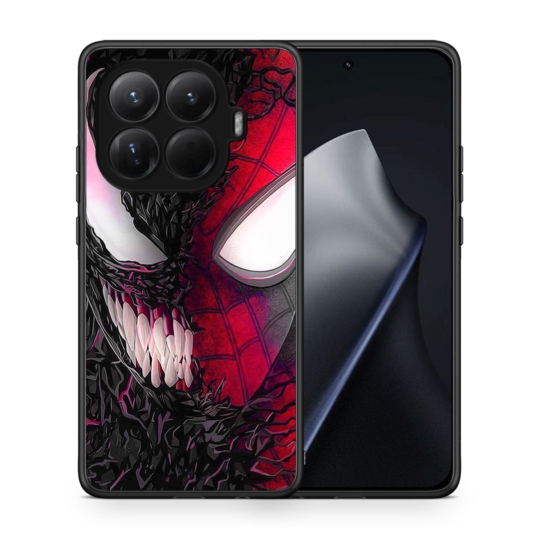 Θήκη Xiaomi 15T Pro SpiderVenom PopArt από τη Smartfits με σχέδιο στο πίσω μέρος και μαύρο περίβλημα | Xiaomi 15T Pro SpiderVenom PopArt case with colorful back and black bezels