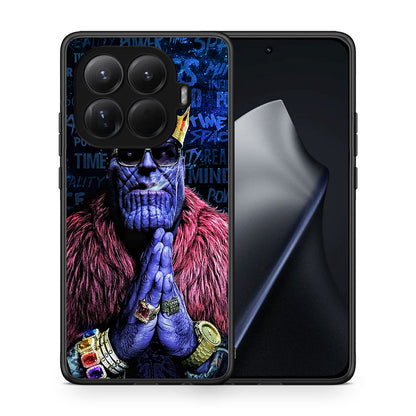 Θήκη Xiaomi 15T Pro Thanos PopArt από τη Smartfits με σχέδιο στο πίσω μέρος και μαύρο περίβλημα | Xiaomi 15T Pro Thanos PopArt case with colorful back and black bezels