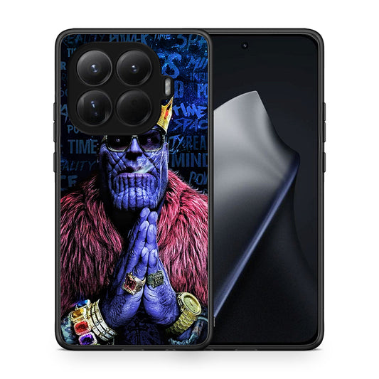 Θήκη Xiaomi 15T Pro Thanos PopArt από τη Smartfits με σχέδιο στο πίσω μέρος και μαύρο περίβλημα | Xiaomi 15T Pro Thanos PopArt case with colorful back and black bezels