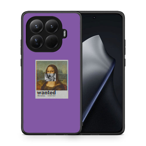 Θήκη Xiaomi 15T Pro Monalisa Popart από τη Smartfits με σχέδιο στο πίσω μέρος και μαύρο περίβλημα | Xiaomi 15T Pro Monalisa Popart case with colorful back and black bezels
