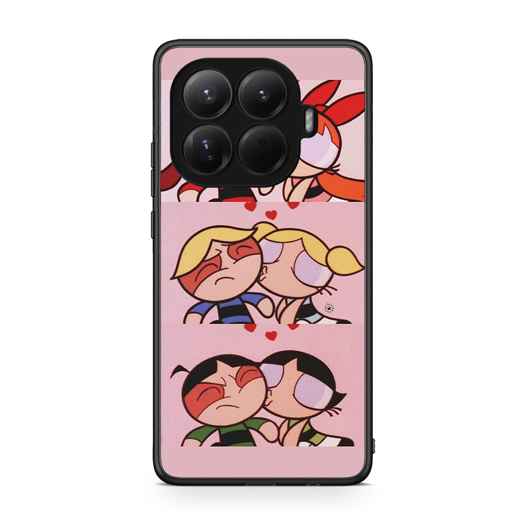 Xiaomi 15T Pro Puff Love Θήκη Αγίου Βαλεντίνου από τη Smartfits με σχέδιο στο πίσω μέρος και μαύρο περίβλημα | Smartphone case with colorful back and black bezels by Smartfits
