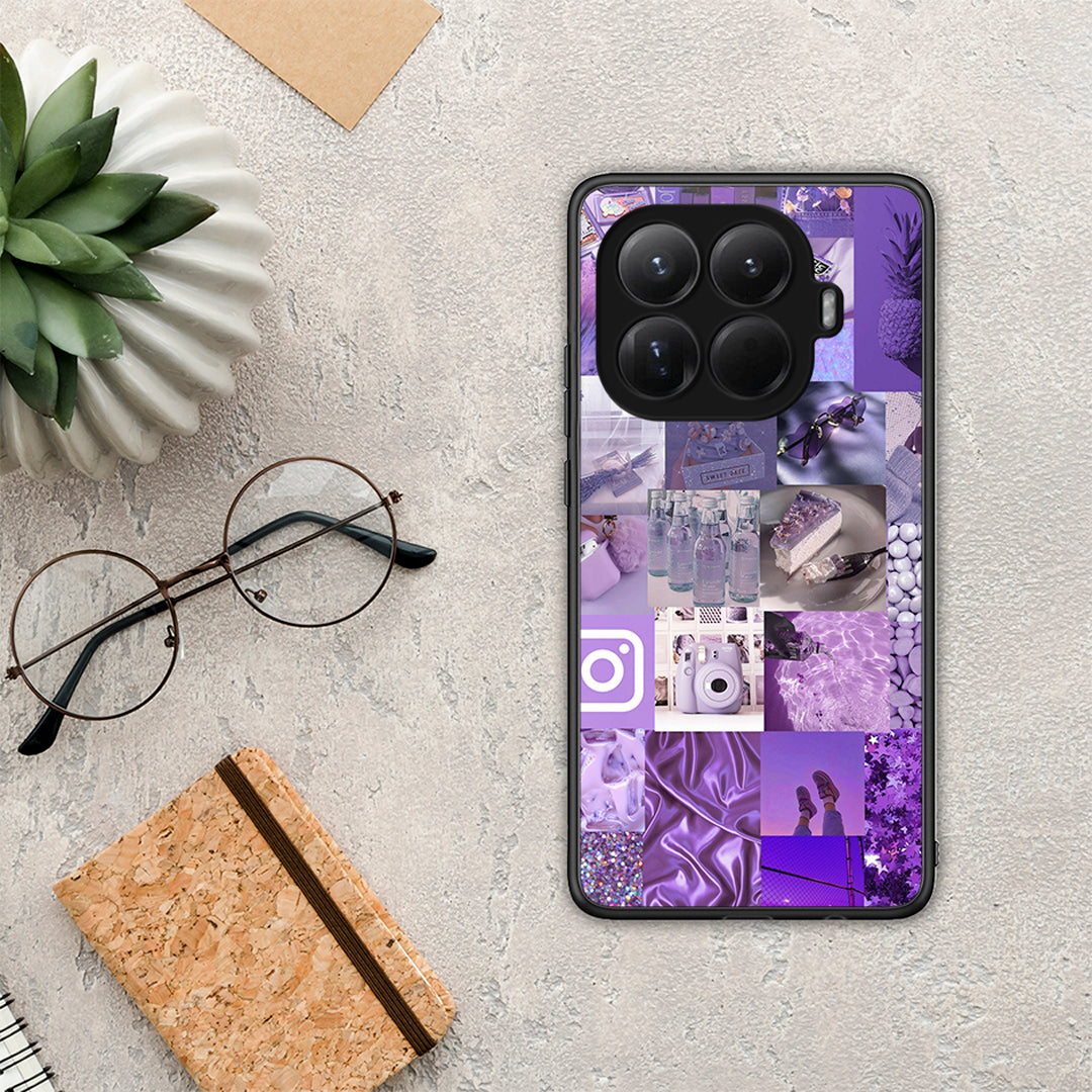 Purple Aesthetic Collage - Xiaomi 15T Pro θήκη