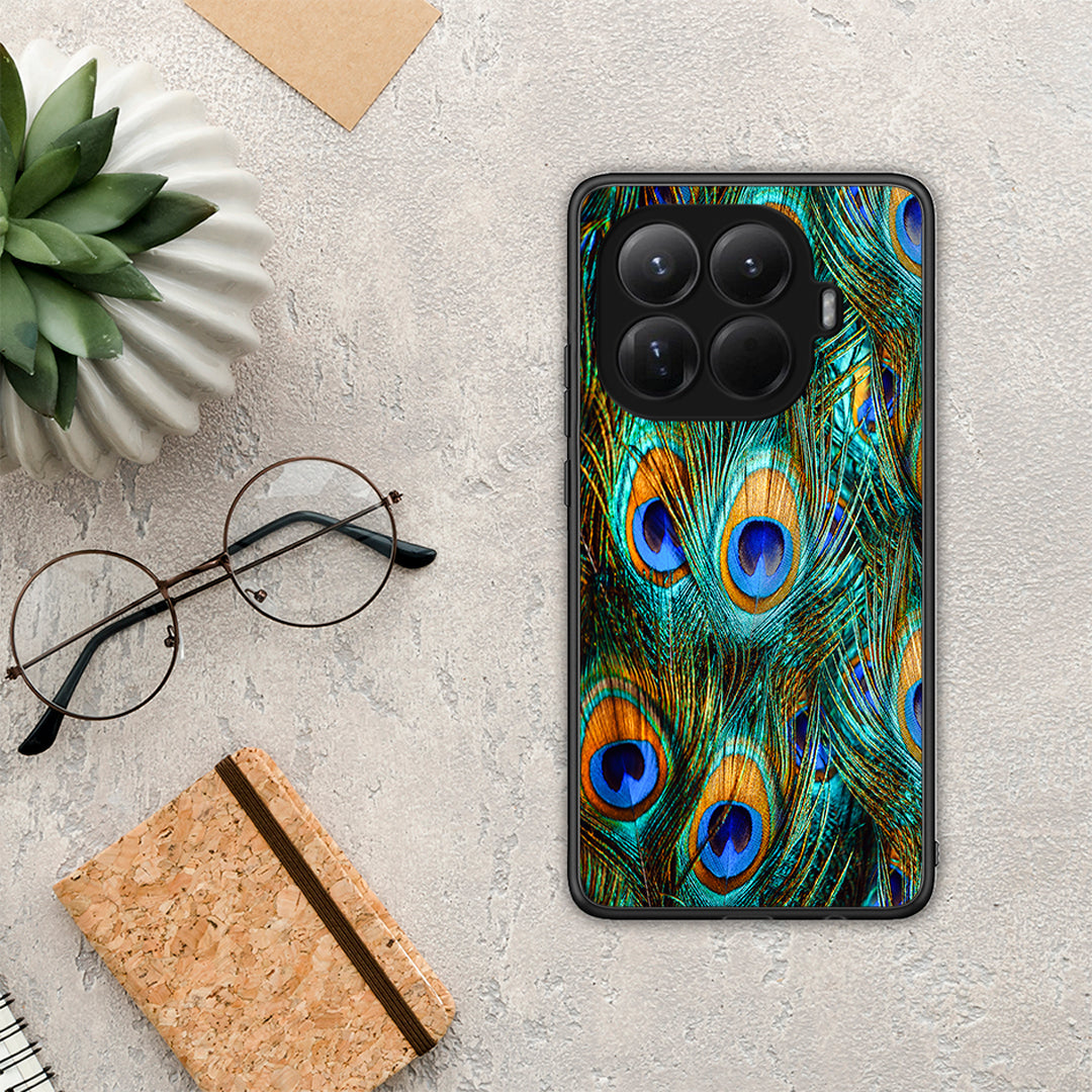 Real Peacock Feathers - Xiaomi 15T Pro θήκη