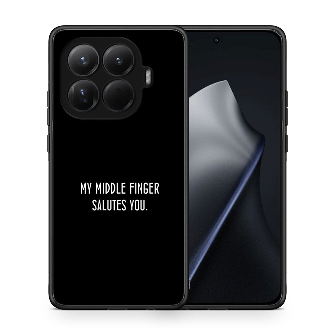 Θήκη Xiaomi 15T Pro Salute από τη Smartfits με σχέδιο στο πίσω μέρος και μαύρο περίβλημα | Xiaomi 15T Pro Salute case with colorful back and black bezels