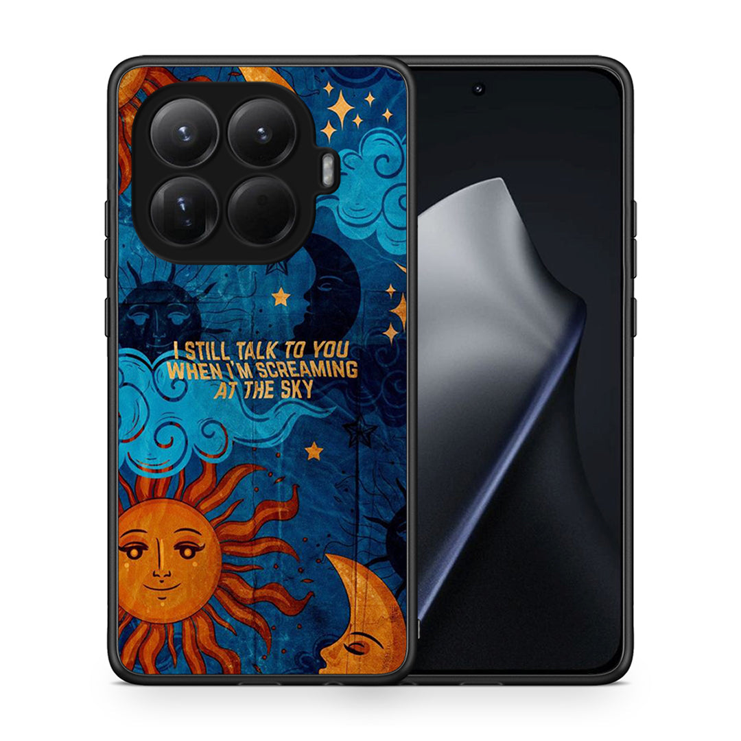 Θήκη Xiaomi 15T Pro Screaming Sky από τη Smartfits με σχέδιο στο πίσω μέρος και μαύρο περίβλημα | Xiaomi 15T Pro Screaming Sky case with colorful back and black bezels