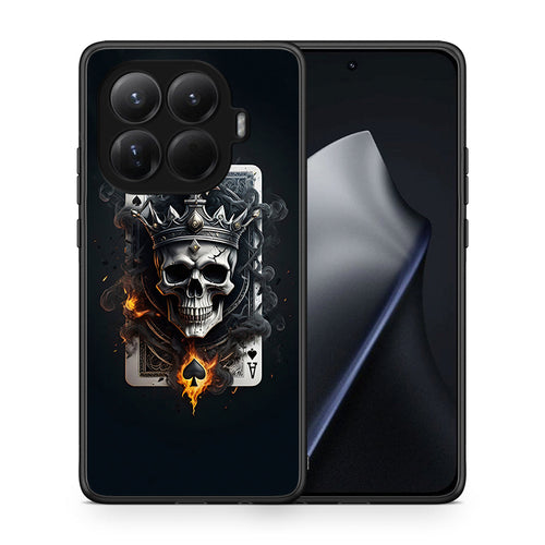 Θήκη Xiaomi 15T Pro Skull King Ace από τη Smartfits με σχέδιο στο πίσω μέρος και μαύρο περίβλημα | Xiaomi 15T Pro Skull King Ace case with colorful back and black bezels