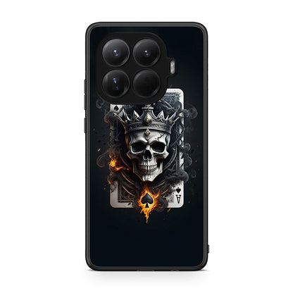 Xiaomi 15T Pro Skull King Ace θήκη από τη Smartfits με σχέδιο στο πίσω μέρος και μαύρο περίβλημα | Smartphone case with colorful back and black bezels by Smartfits