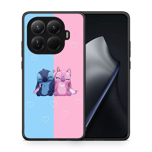 Θήκη Xiaomi 15T Pro Stitch And Angel από τη Smartfits με σχέδιο στο πίσω μέρος και μαύρο περίβλημα | Xiaomi 15T Pro Stitch And Angel case with colorful back and black bezels