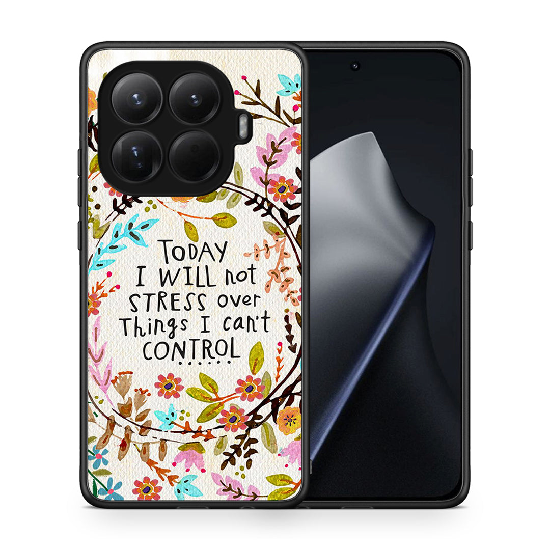Θήκη Xiaomi 15T Pro Stress Over από τη Smartfits με σχέδιο στο πίσω μέρος και μαύρο περίβλημα | Xiaomi 15T Pro Stress Over case with colorful back and black bezels