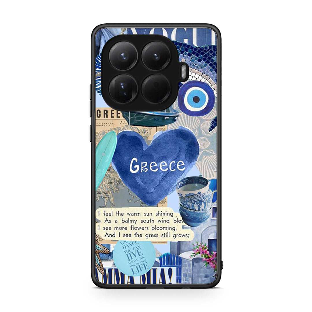 Xiaomi 15T Pro Summer In Greece Θήκη από τη Smartfits με σχέδιο στο πίσω μέρος και μαύρο περίβλημα | Smartphone case with colorful back and black bezels by Smartfits