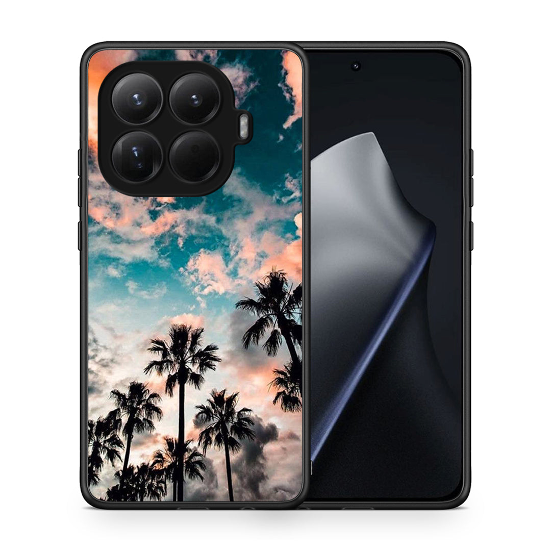 Θήκη Xiaomi 15T Pro Sky Summer από τη Smartfits με σχέδιο στο πίσω μέρος και μαύρο περίβλημα | Xiaomi 15T Pro Sky Summer case with colorful back and black bezels