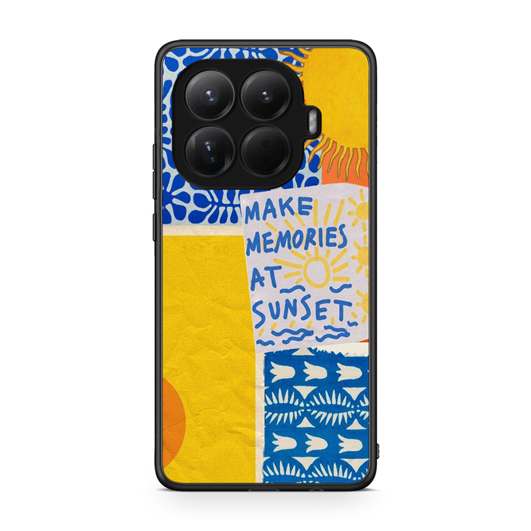 Xiaomi 15T Pro Sunset Memories Θήκη από τη Smartfits με σχέδιο στο πίσω μέρος και μαύρο περίβλημα | Smartphone case with colorful back and black bezels by Smartfits