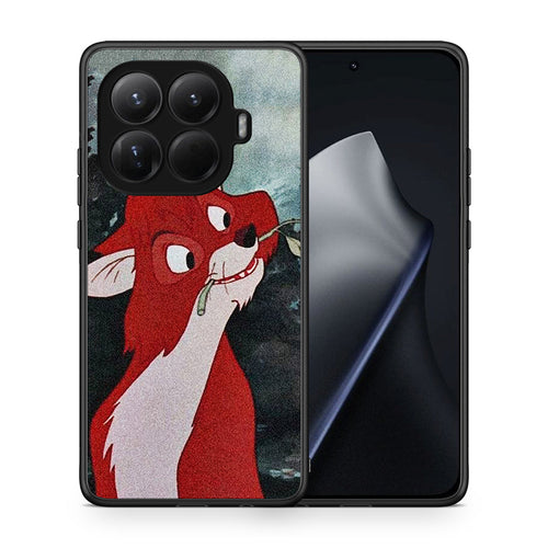 Θήκη Xiaomi 15T Pro Tod And Vixey Love 1 από τη Smartfits με σχέδιο στο πίσω μέρος και μαύρο περίβλημα | Xiaomi 15T Pro Tod And Vixey Love 1 case with colorful back and black bezels