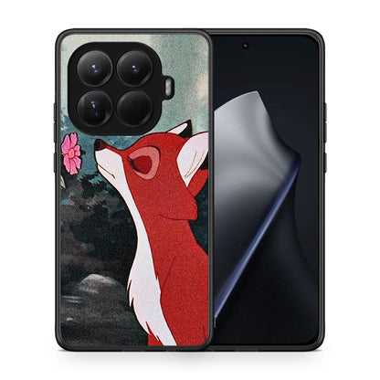 Θήκη Xiaomi 15T Pro Tod And Vixey Love 2 από τη Smartfits με σχέδιο στο πίσω μέρος και μαύρο περίβλημα | Xiaomi 15T Pro Tod And Vixey Love 2 case with colorful back and black bezels