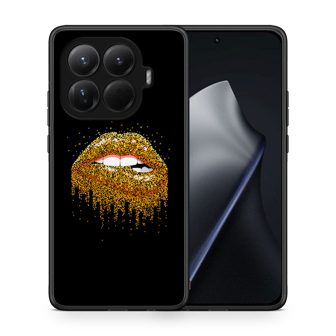 Θήκη Xiaomi 15T Pro Golden Valentine από τη Smartfits με σχέδιο στο πίσω μέρος και μαύρο περίβλημα | Xiaomi 15T Pro Golden Valentine case with colorful back and black bezels