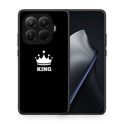 Θήκη Xiaomi 15T Pro King Valentine από τη Smartfits με σχέδιο στο πίσω μέρος και μαύρο περίβλημα | Xiaomi 15T Pro King Valentine case with colorful back and black bezels