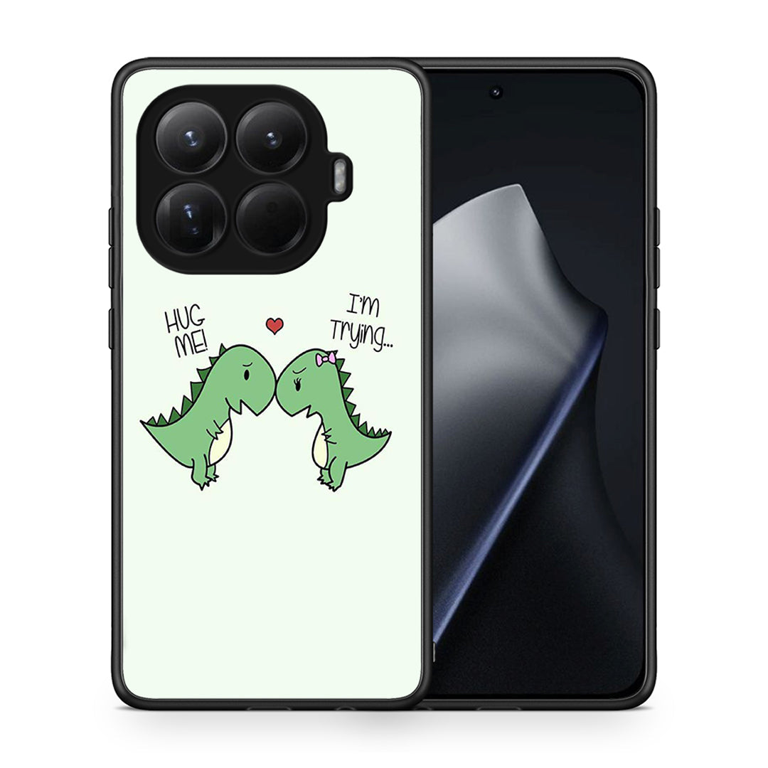 Θήκη Xiaomi 15T Pro Rex Valentine από τη Smartfits με σχέδιο στο πίσω μέρος και μαύρο περίβλημα | Xiaomi 15T Pro Rex Valentine case with colorful back and black bezels
