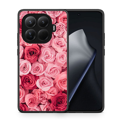 Θήκη Xiaomi 15T Pro RoseGarden Valentine από τη Smartfits με σχέδιο στο πίσω μέρος και μαύρο περίβλημα | Xiaomi 15T Pro RoseGarden Valentine case with colorful back and black bezels