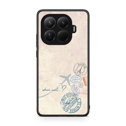 Xiaomi 15T Pro Where Next Θήκη από τη Smartfits με σχέδιο στο πίσω μέρος και μαύρο περίβλημα | Smartphone case with colorful back and black bezels by Smartfits