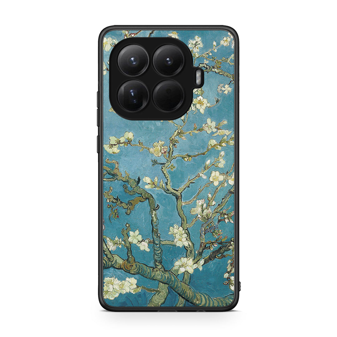 Xiaomi 15T Pro White Blossoms θήκη από τη Smartfits με σχέδιο στο πίσω μέρος και μαύρο περίβλημα | Smartphone case with colorful back and black bezels by Smartfits