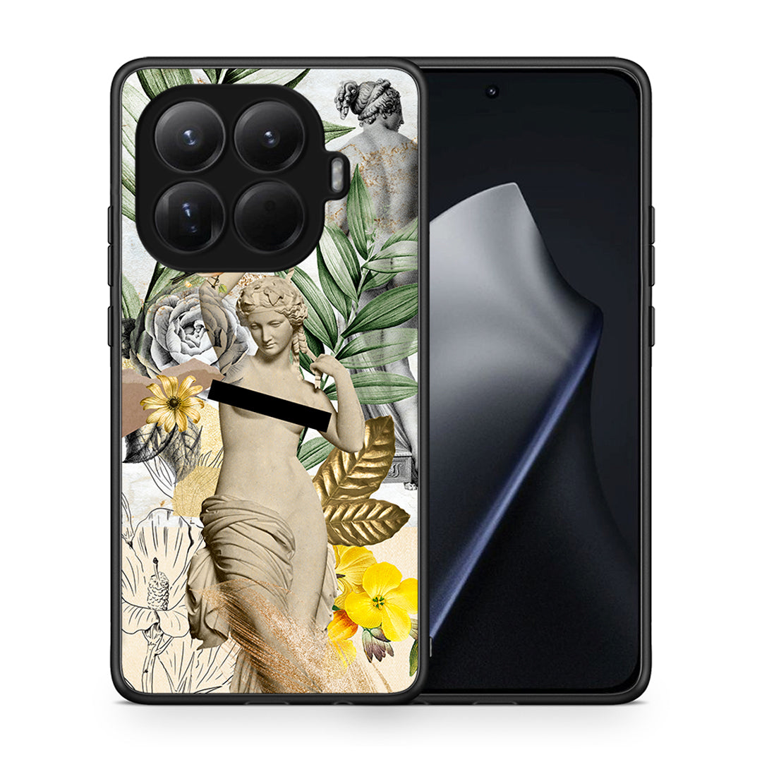 Θήκη Xiaomi 15T Pro Woman Statue από τη Smartfits με σχέδιο στο πίσω μέρος και μαύρο περίβλημα | Xiaomi 15T Pro Woman Statue case with colorful back and black bezels