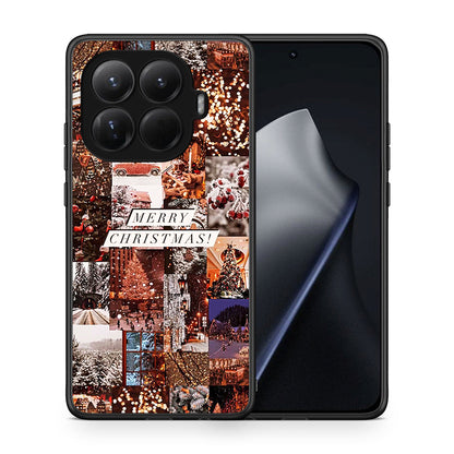 Θήκη Xiaomi 15T Pro Xmas Collage από τη Smartfits με σχέδιο στο πίσω μέρος και μαύρο περίβλημα | Xiaomi 15T Pro Xmas Collage case with colorful back and black bezels
