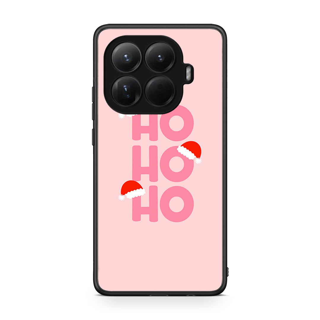 Xiaomi 15T Pro Xmas Ho Ho Ho θήκη από τη Smartfits με σχέδιο στο πίσω μέρος και μαύρο περίβλημα | Smartphone case with colorful back and black bezels by Smartfits
