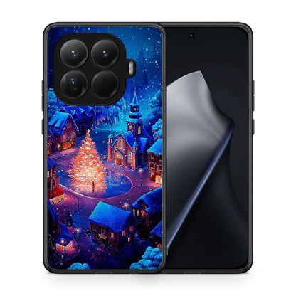 Θήκη Xiaomi 15T Pro Xmas Village από τη Smartfits με σχέδιο στο πίσω μέρος και μαύρο περίβλημα | Xiaomi 15T Pro Xmas Village case with colorful back and black bezels