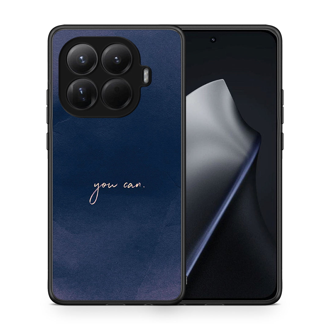 Θήκη Xiaomi 15T Pro You Can από τη Smartfits με σχέδιο στο πίσω μέρος και μαύρο περίβλημα | Xiaomi 15T Pro You Can case with colorful back and black bezels