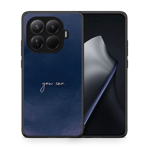 Θήκη Xiaomi 15T Pro You Can από τη Smartfits με σχέδιο στο πίσω μέρος και μαύρο περίβλημα | Xiaomi 15T Pro You Can case with colorful back and black bezels