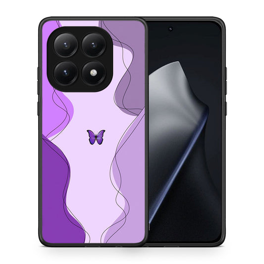 Purple Mariposa - Xiaomi 15T θήκη