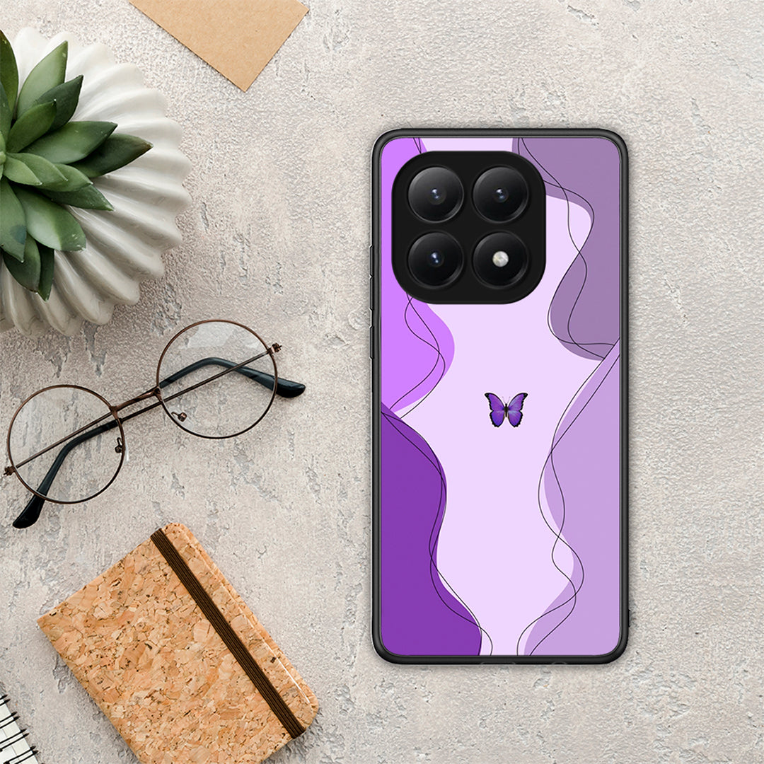 Purple Mariposa - Xiaomi 15T θήκη