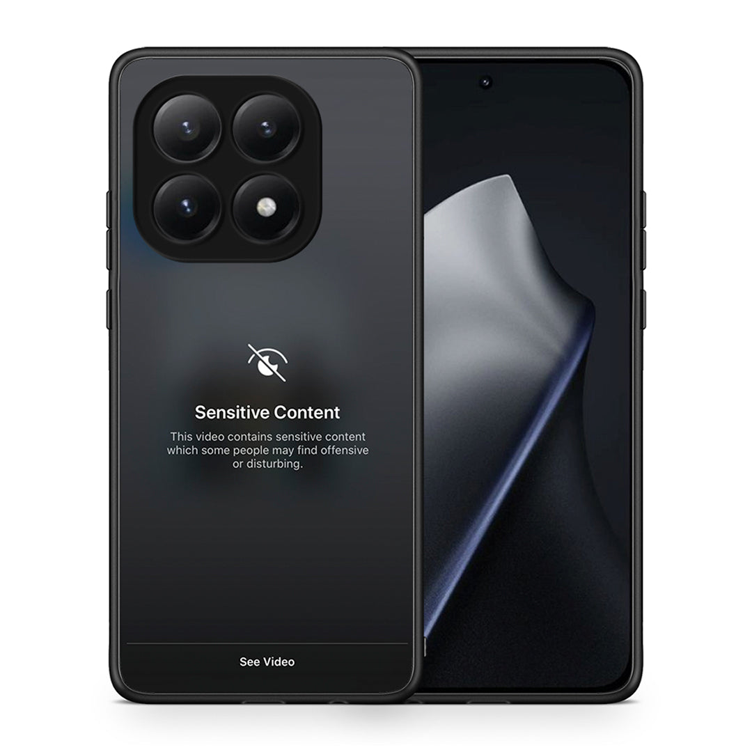 Θήκη Xiaomi 15T Sensitive Content από τη Smartfits με σχέδιο στο πίσω μέρος και μαύρο περίβλημα | Xiaomi 15T Sensitive Content case with colorful back and black bezels