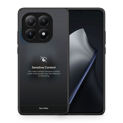 Θήκη Xiaomi 15T Sensitive Content από τη Smartfits με σχέδιο στο πίσω μέρος και μαύρο περίβλημα | Xiaomi 15T Sensitive Content case with colorful back and black bezels