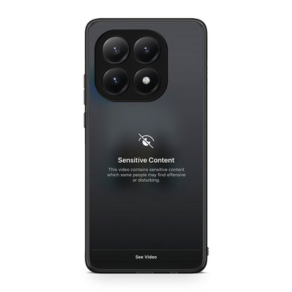 Xiaomi 15T Sensitive Content θήκη από τη Smartfits με σχέδιο στο πίσω μέρος και μαύρο περίβλημα | Smartphone case with colorful back and black bezels by Smartfits