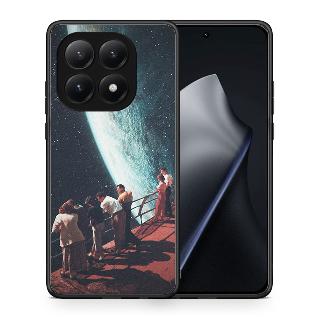 Θήκη Xiaomi 15T Surreal View από τη Smartfits με σχέδιο στο πίσω μέρος και μαύρο περίβλημα | Xiaomi 15T Surreal View case with colorful back and black bezels