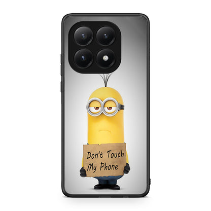 4 - Xiaomi 15T Minion Text case, cover, bumper