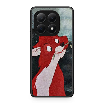 Xiaomi 15T Tod And Vixey Love 1 θήκη από τη Smartfits με σχέδιο στο πίσω μέρος και μαύρο περίβλημα | Smartphone case with colorful back and black bezels by Smartfits