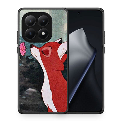 Θήκη Xiaomi 15T Tod And Vixey Love 2 από τη Smartfits με σχέδιο στο πίσω μέρος και μαύρο περίβλημα | Xiaomi 15T Tod And Vixey Love 2 case with colorful back and black bezels