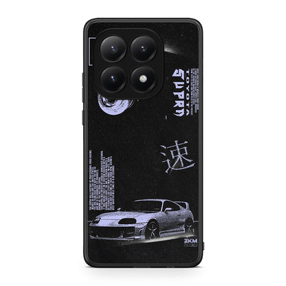 Xiaomi 15T Tokyo Drift Θήκη Αγίου Βαλεντίνου από τη Smartfits με σχέδιο στο πίσω μέρος και μαύρο περίβλημα | Smartphone case with colorful back and black bezels by Smartfits