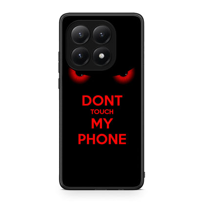 Xiaomi 15T Touch My Phone Θήκη από τη Smartfits με σχέδιο στο πίσω μέρος και μαύρο περίβλημα | Smartphone case with colorful back and black bezels by Smartfits
