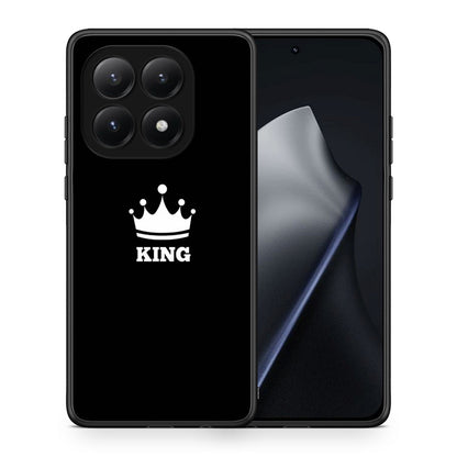 Θήκη Xiaomi 15T King Valentine από τη Smartfits με σχέδιο στο πίσω μέρος και μαύρο περίβλημα | Xiaomi 15T King Valentine case with colorful back and black bezels