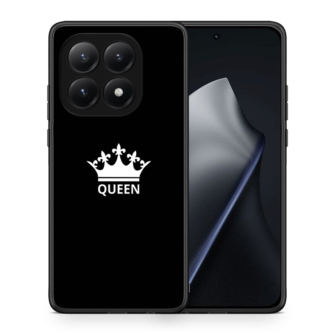 Θήκη Xiaomi 15T Queen Valentine από τη Smartfits με σχέδιο στο πίσω μέρος και μαύρο περίβλημα | Xiaomi 15T Queen Valentine case with colorful back and black bezels